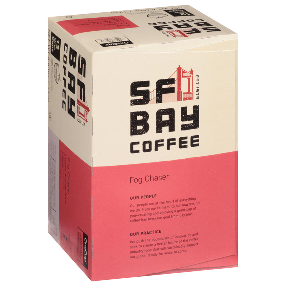 San Francisco Bay Fog Chaser Single Serve Coffee Cups, 12 ct