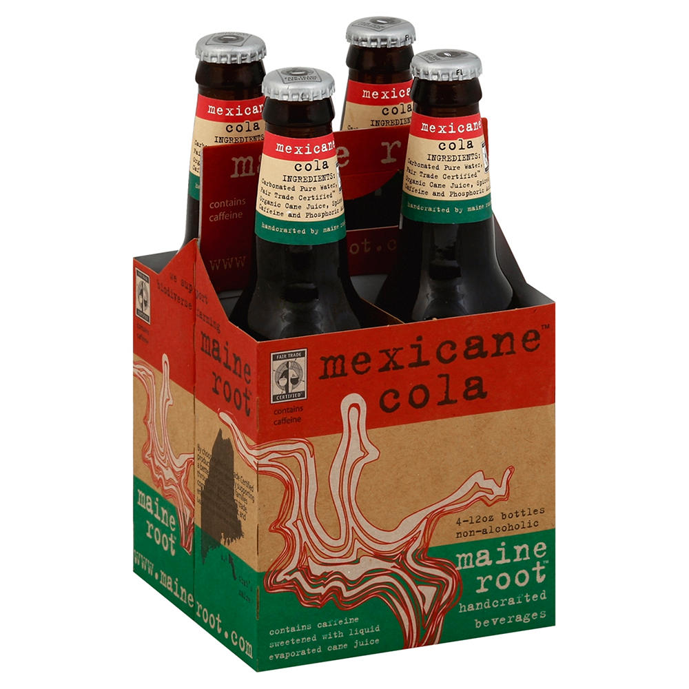 Maine Root Mexicane Cola 12 oz Bottles, 4 pk