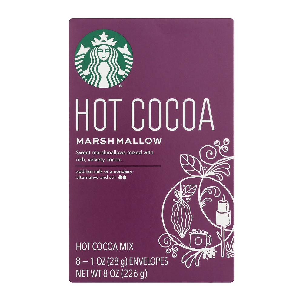 Starbucks Marshmallow Hot Cocoa Mix, 8 ct