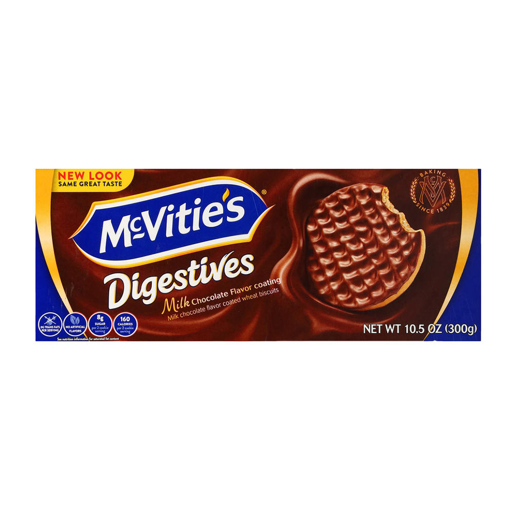 McVitie's Milk Chocolate Coated Digestives Wheat Biscuits, 10.5 oz