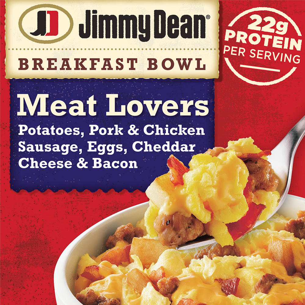 Jimmy Dean Meat Lovers Breakfast Bowl, 7 oz