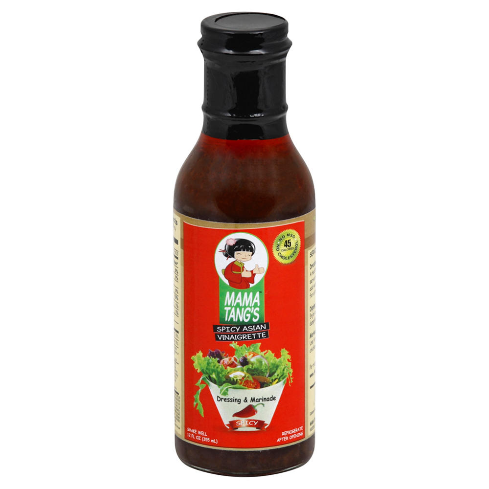 Mama Tang's Spicy Asian Vinaigrette & Marinade, 12 oz