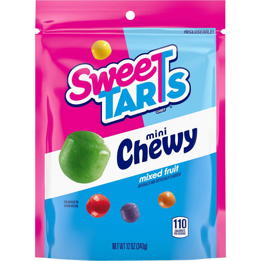 SweeTARTS Mini Chewy Candy, Stand-up Bag, 12 oz
