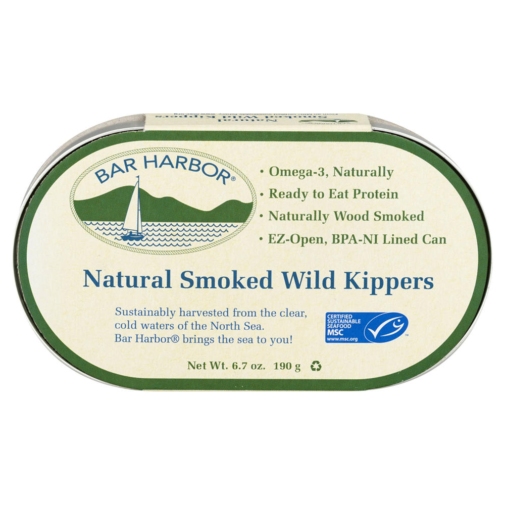 Bar Harbor All Natural Smoked Wild Kippers, 6.7 oz