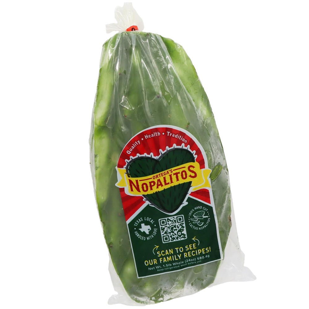 Fresh Whole Peeled Nopalitos, 24 oz