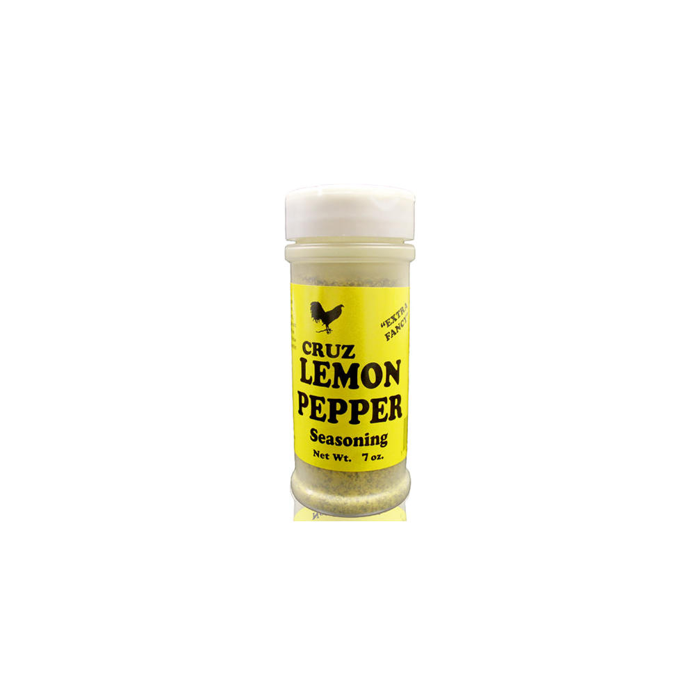 Cruz Lemon Pepper Seasoning, 7 oz