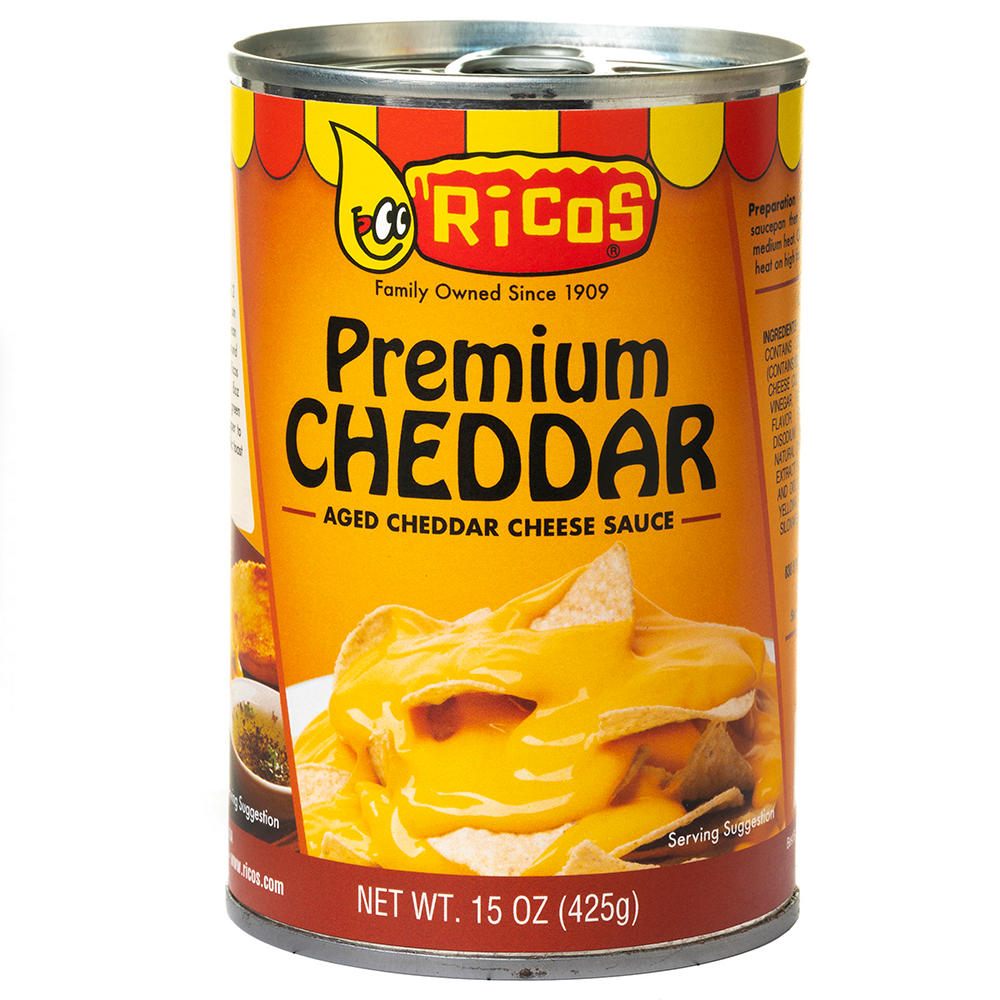 Ricos Aged Cheddar Cheese Sauce, 15 oz