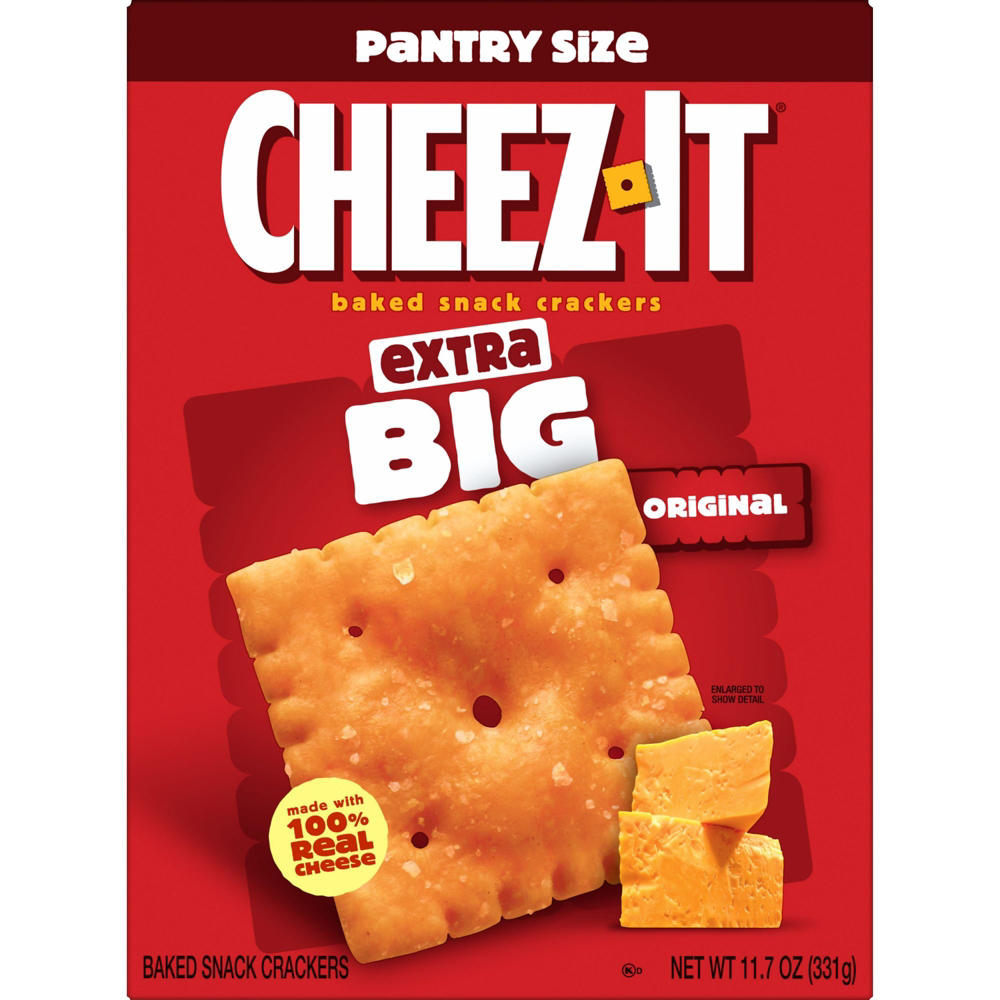 Cheez-It Extra Big Cheese Crackers, 11.7 oz