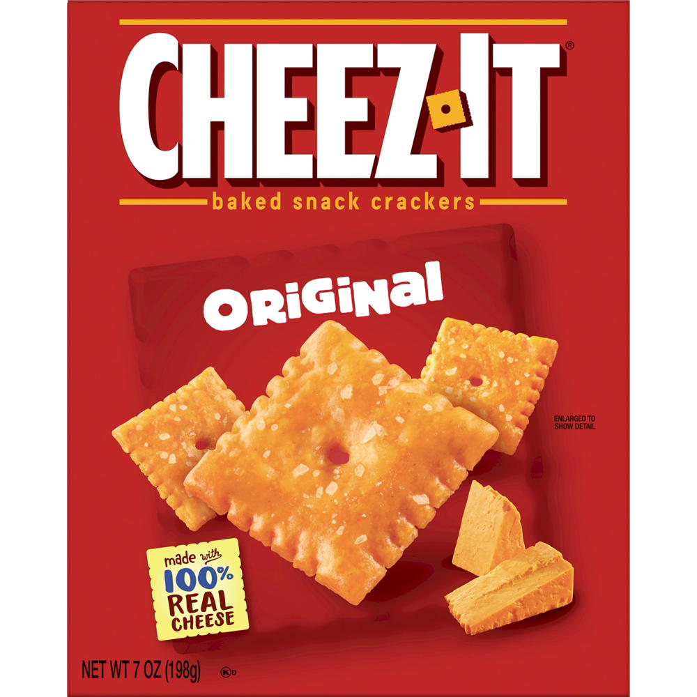 Cheez-It Original Cheese Crackers, 7 oz