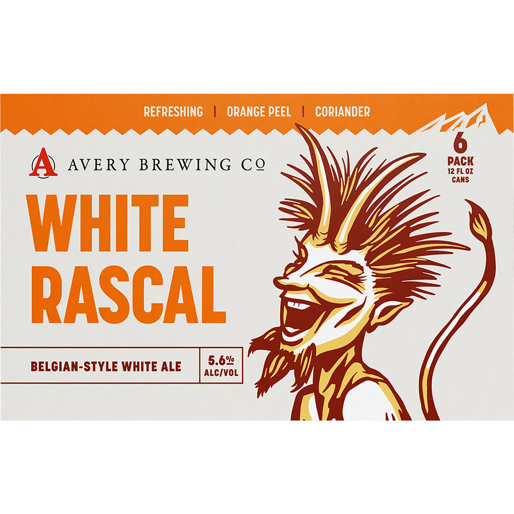 Avery White Rascal Craft Beer 6 pk Bottles, 12 oz