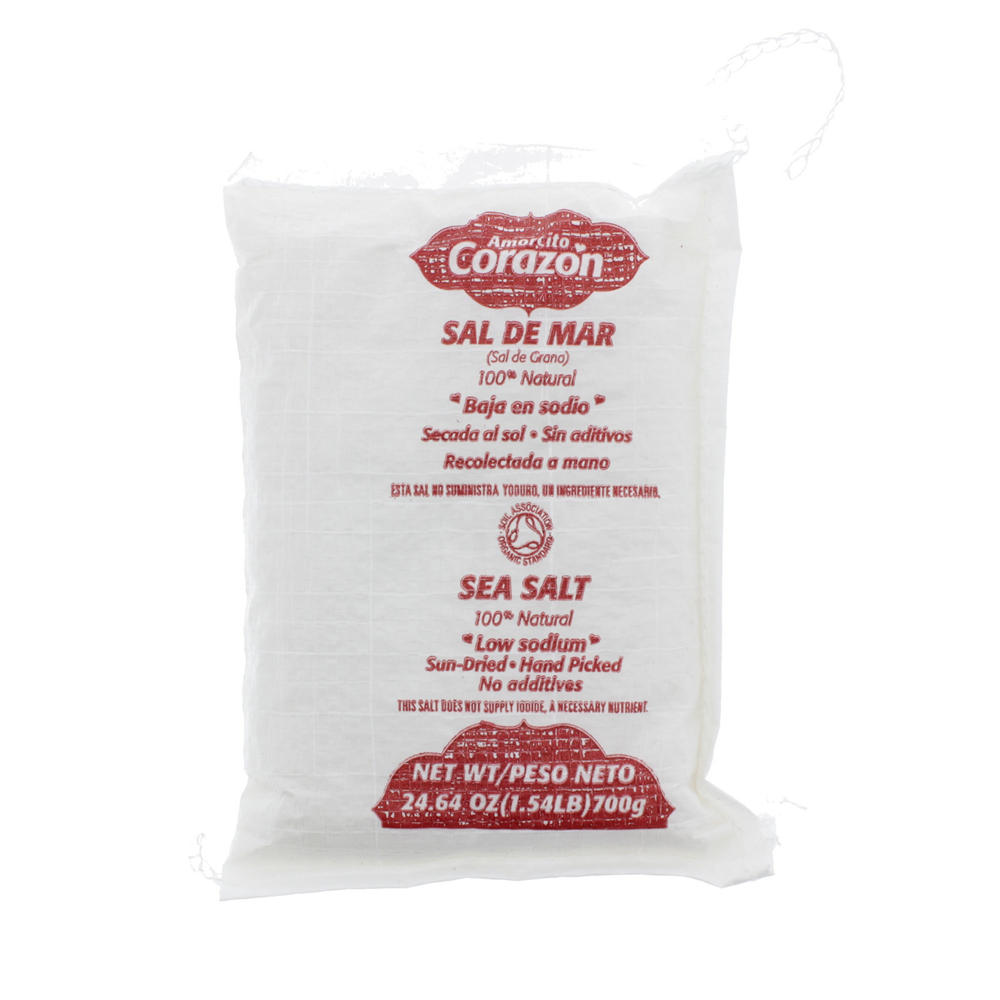 Amorcito Corazon Sea Salt, 24.64 oz