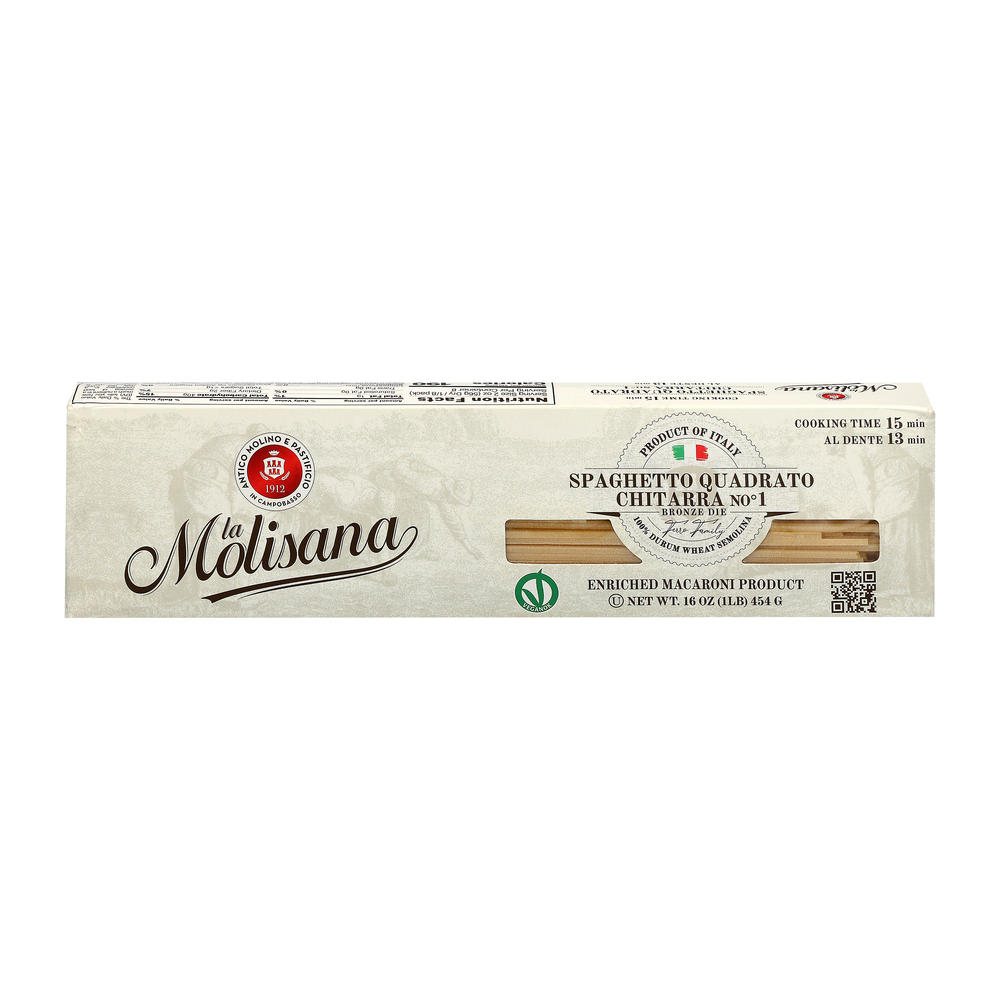 La Molisana Spaghetto Quadrato Chitarra No1, 16 oz
