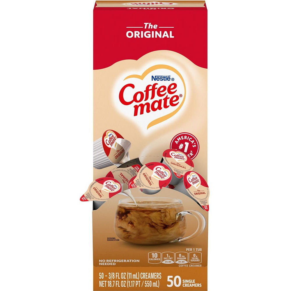 Nestle Coffee Mate Liquid Coffee Creamer Singles - Original, 50 ct