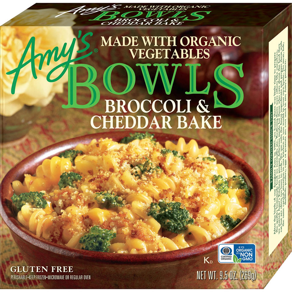 Amy's 18g Protein Broccoli & Cheddar Bake Bowl, 9.5 oz