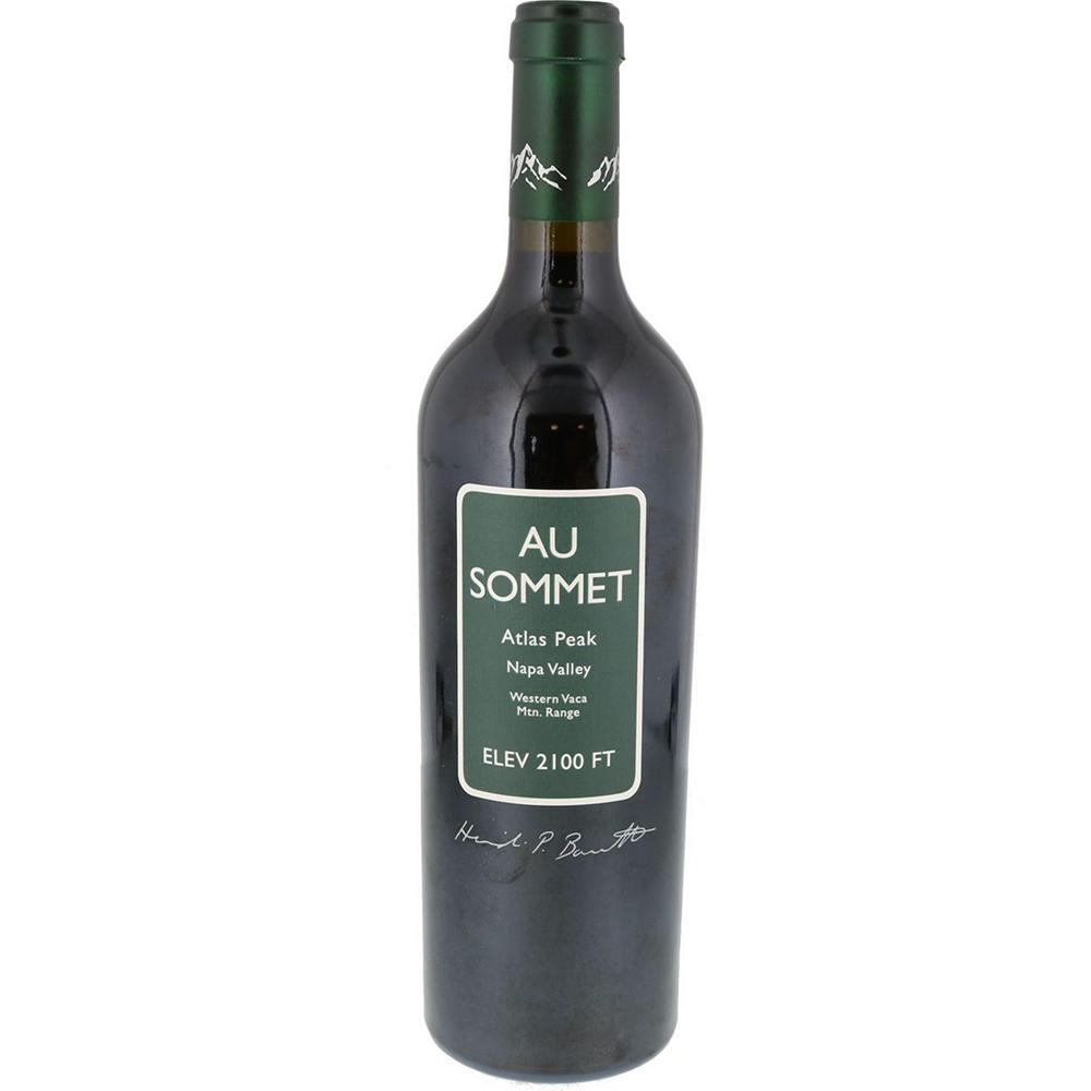 Au Sommet Atlas Peak Cabernet Sauvignon California Red Wine, 750 mL