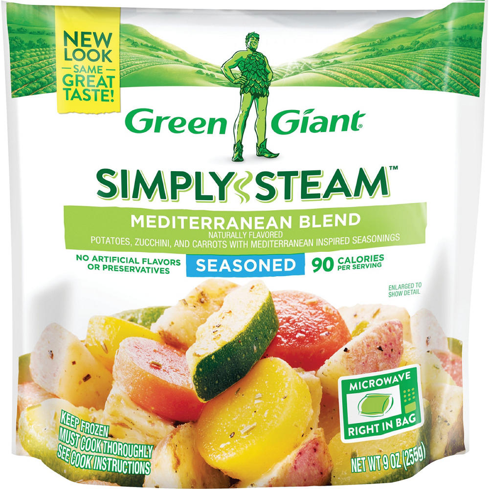 Green Giant Simply Steam Seasoned Mediterranean Blend, 9 oz