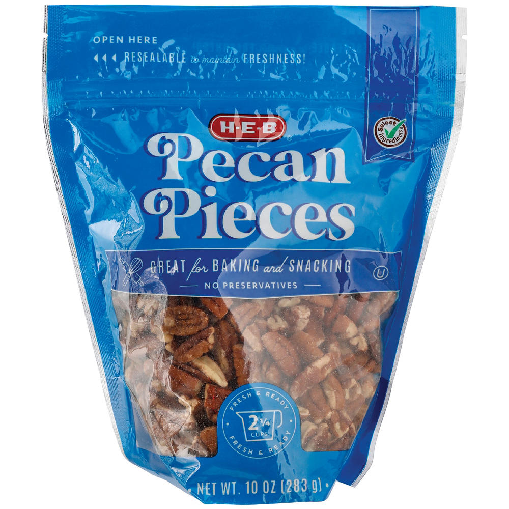 H-E-B Pecan Pieces, 10 oz
