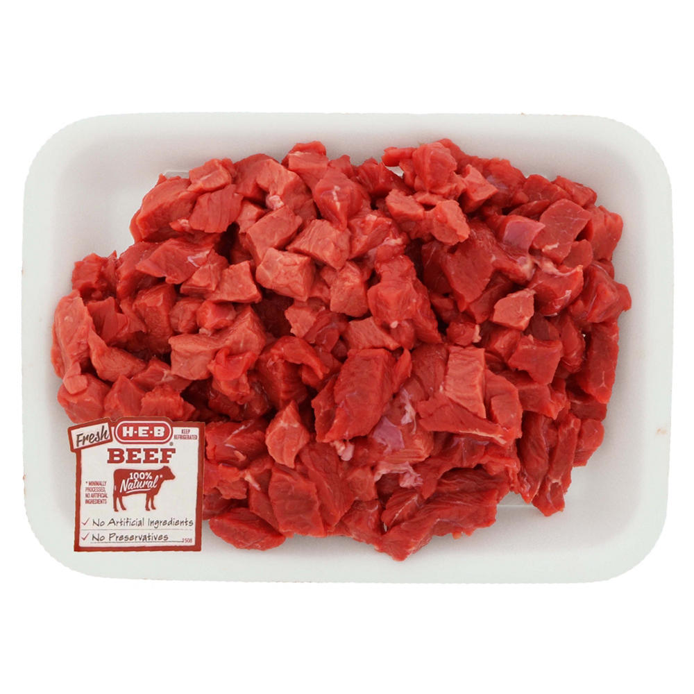 H-E-B Fine Diced Beef Caldillo Cubes, Avg. 1.05 lbs