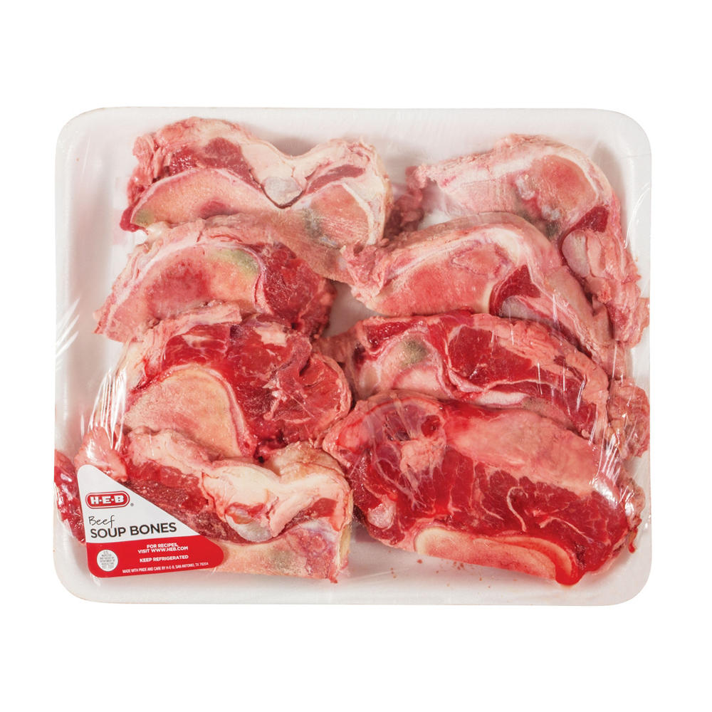 H-E-B Beef Knuckle Soup Bone Value Pack, Avg. 3.68 lbs