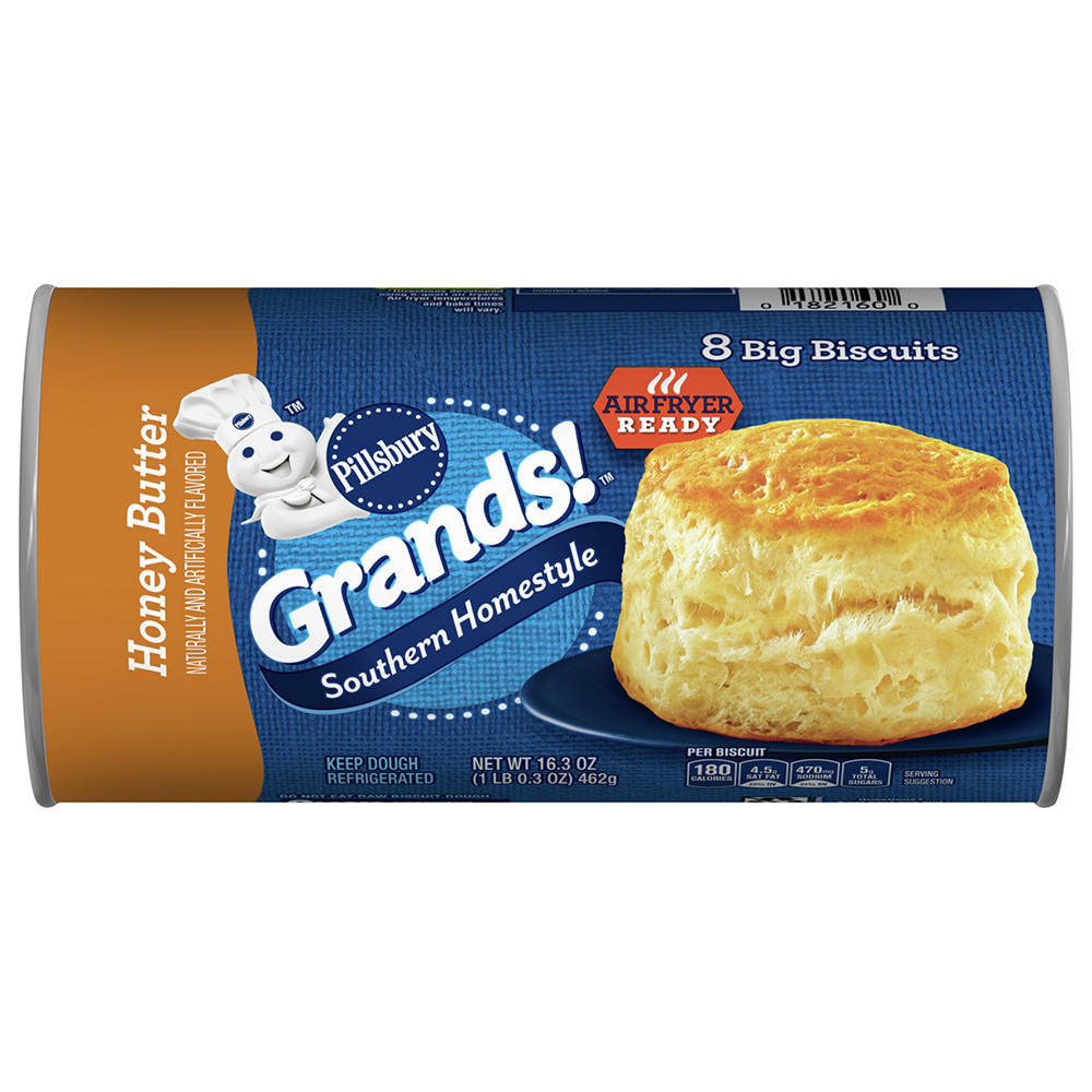 Pillsbury Grands! Southern Homestyle Honey Butter Biscuits, 8 ct