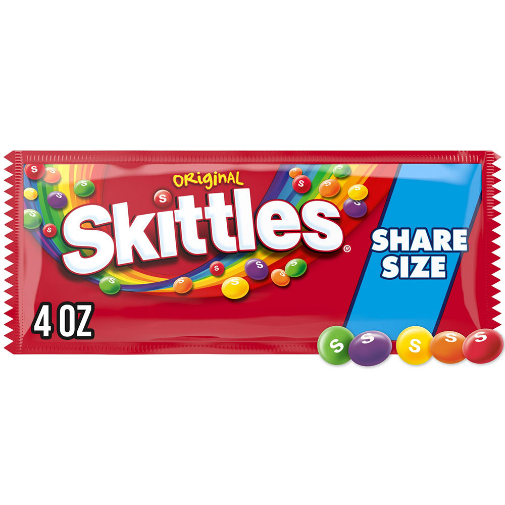 Skittles Original Chewy Candy - Share Size, 4 oz