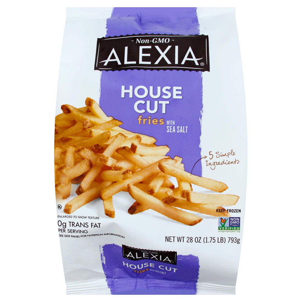 Alexia House Cut Fries with Sea Salt, 28 oz