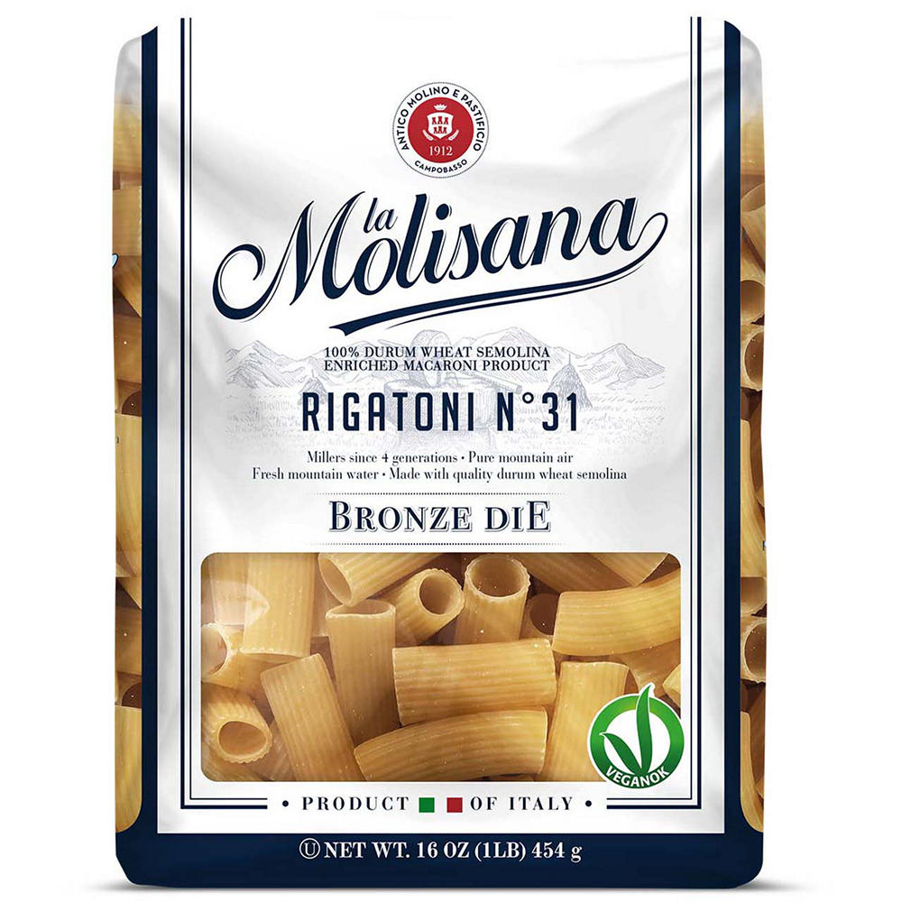La Molisana Rigatoni 31B Pasta, 16 oz