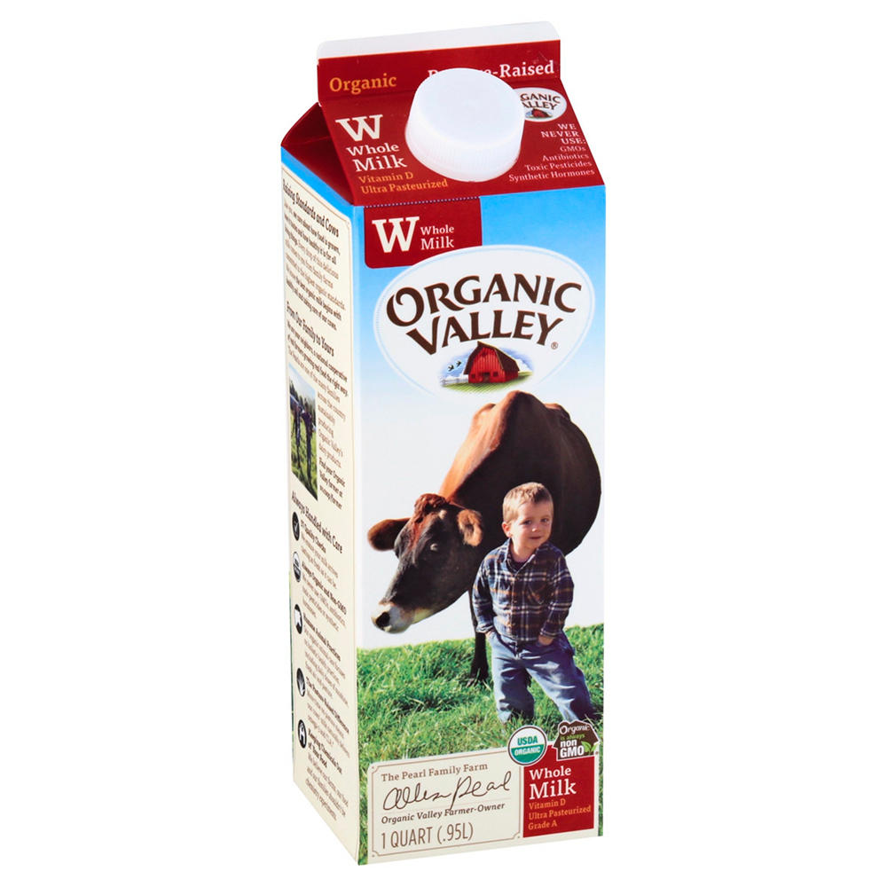 Organic Valley Ultra Whole Milk, 1 qt