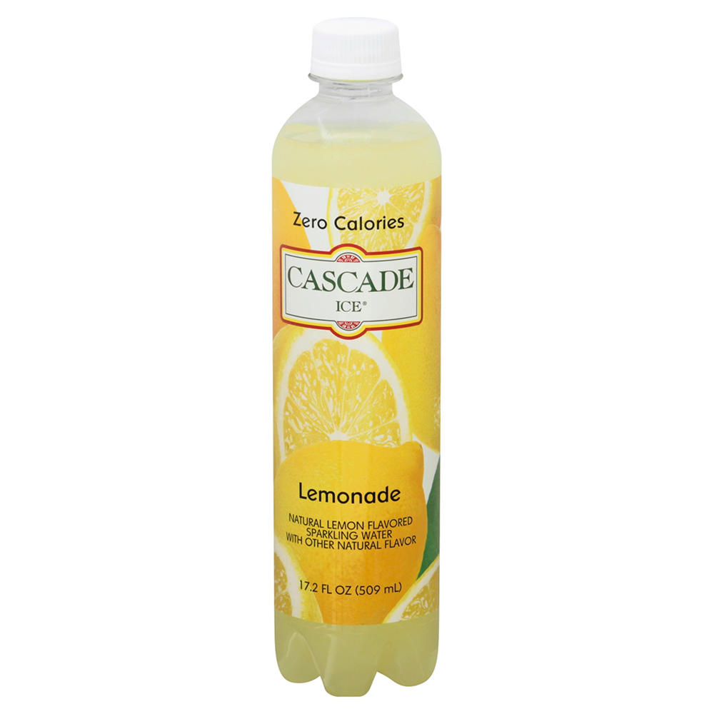 Cascade Ice Lemonade Sparkling Water, 17.2 oz