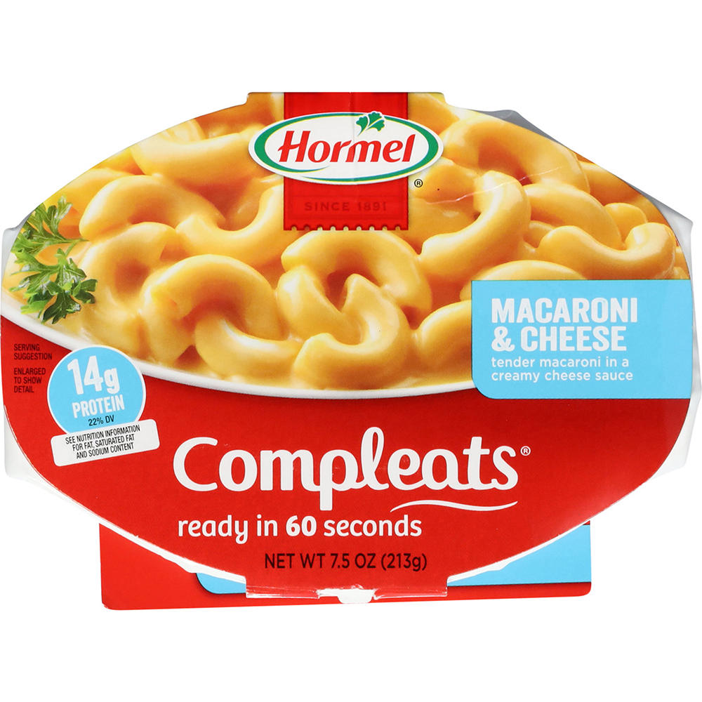 Hormel Compleats Homestyle Macaroni & Cheese, 7.5 oz