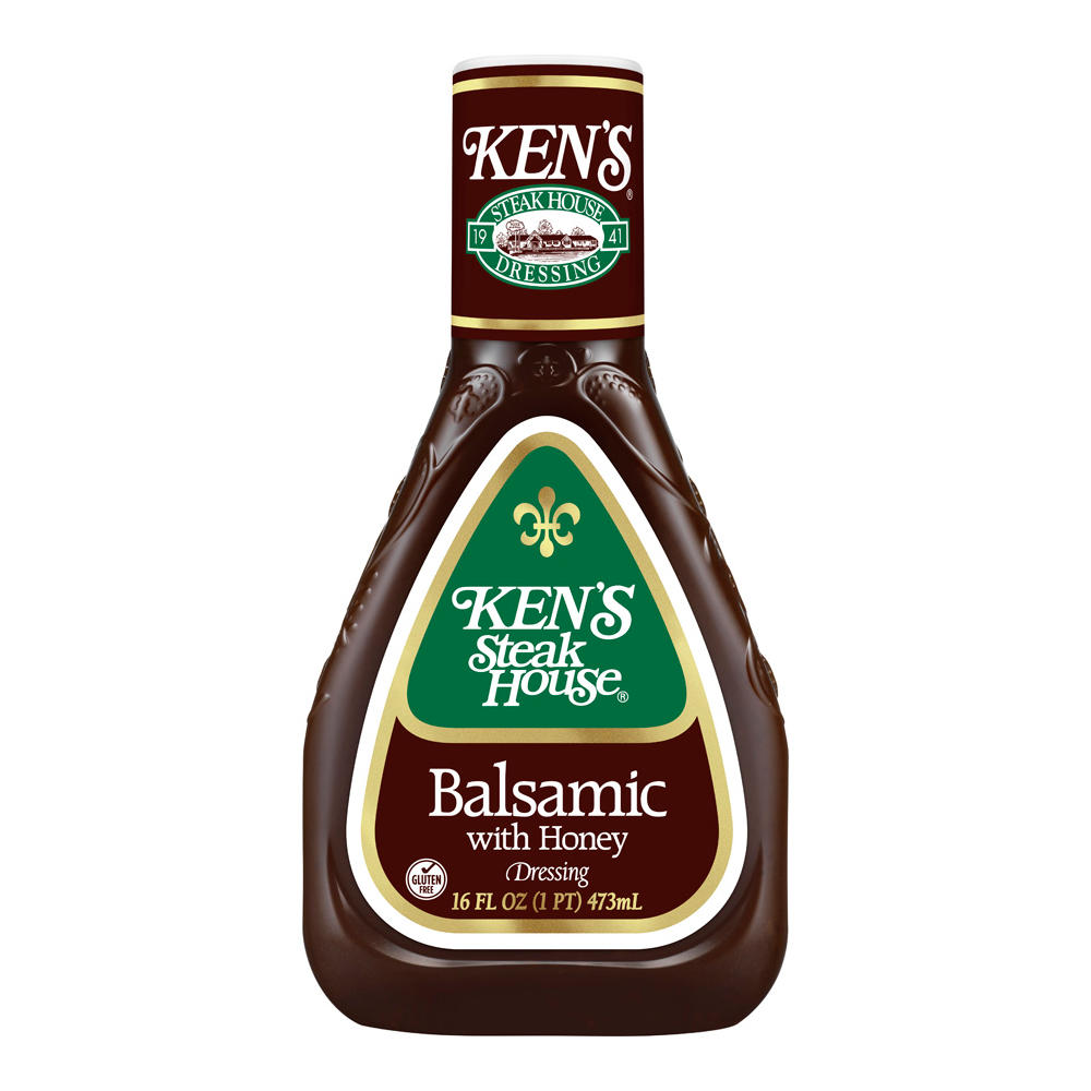 Ken's Steak House Balsamic with Honey Dressing, 16 oz