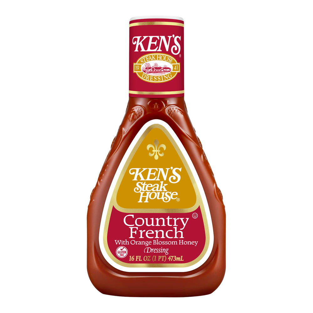 Ken's Steak House Country French with Orange Blossom Honey Dressing, 16 oz