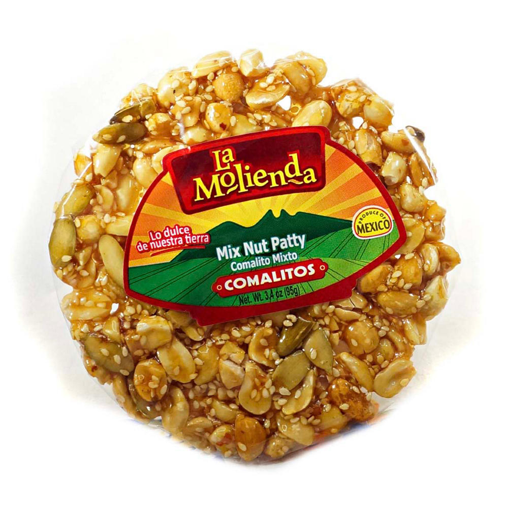 La Molienda Comalitos, Mix Nut Patty, 3.4 oz