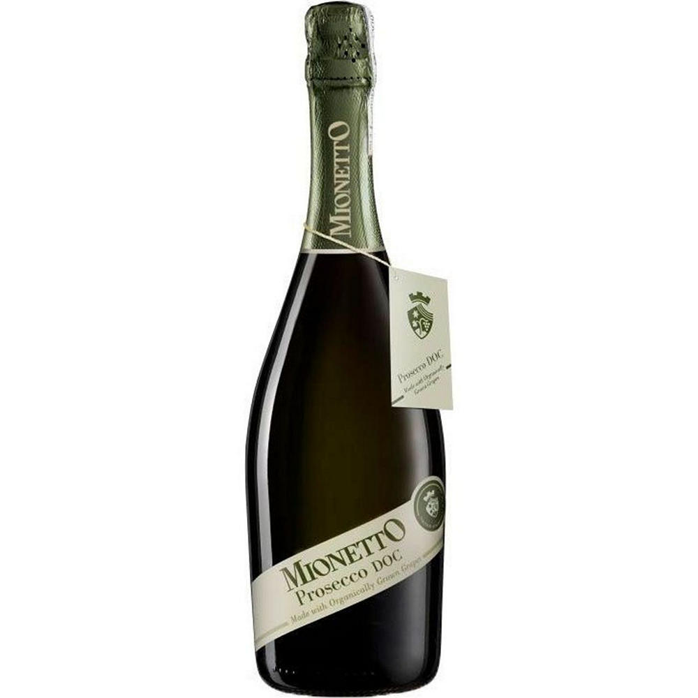Mionetto Organic Prosecco Wine Italy Sparkling Wine, 750 mL