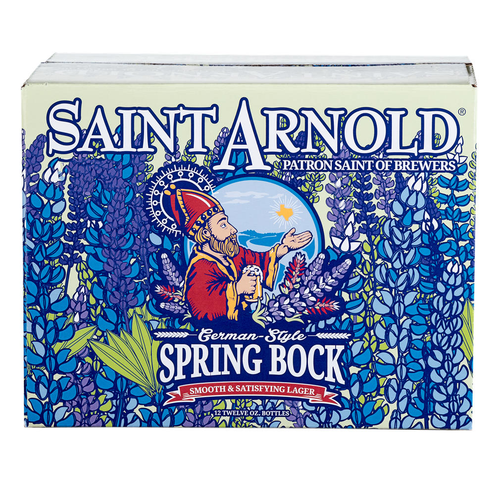 Saint Arnold Spring Bock Seasonal Craft Beer 12 pk Bottles, 12 oz