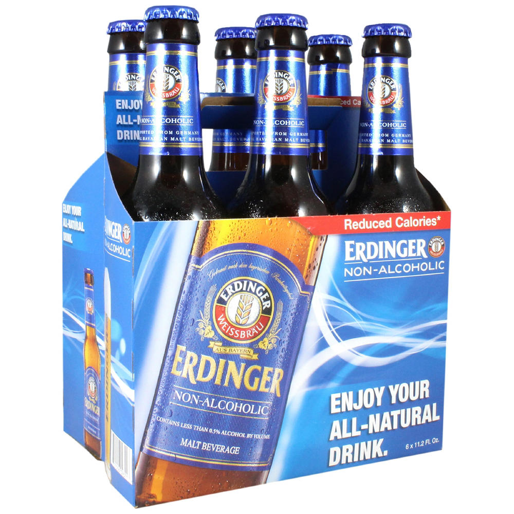Erdinger Non Alcoholic 6 pk Bottles, 12 oz