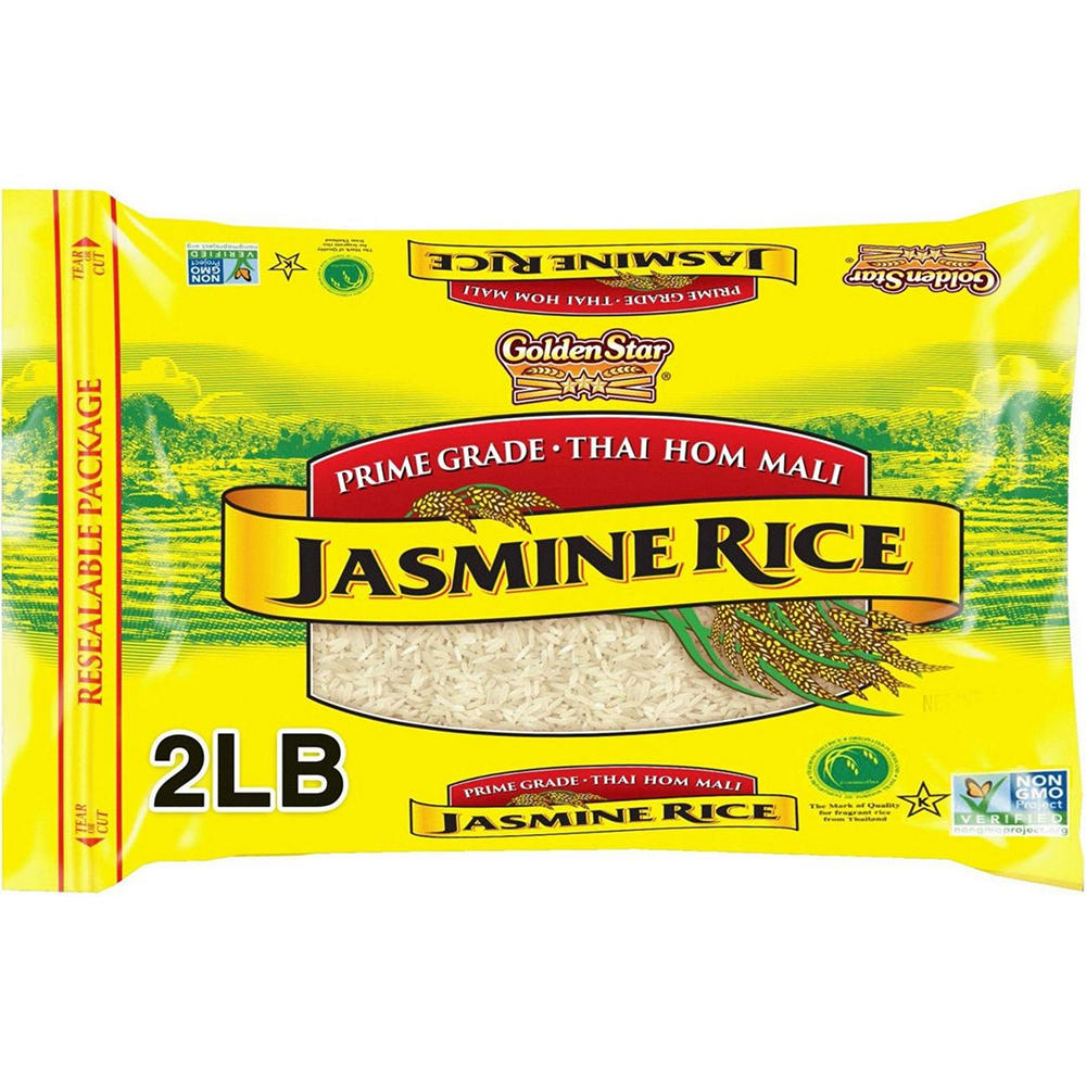 Golden Star Jasmine Rice, 2 lbs
