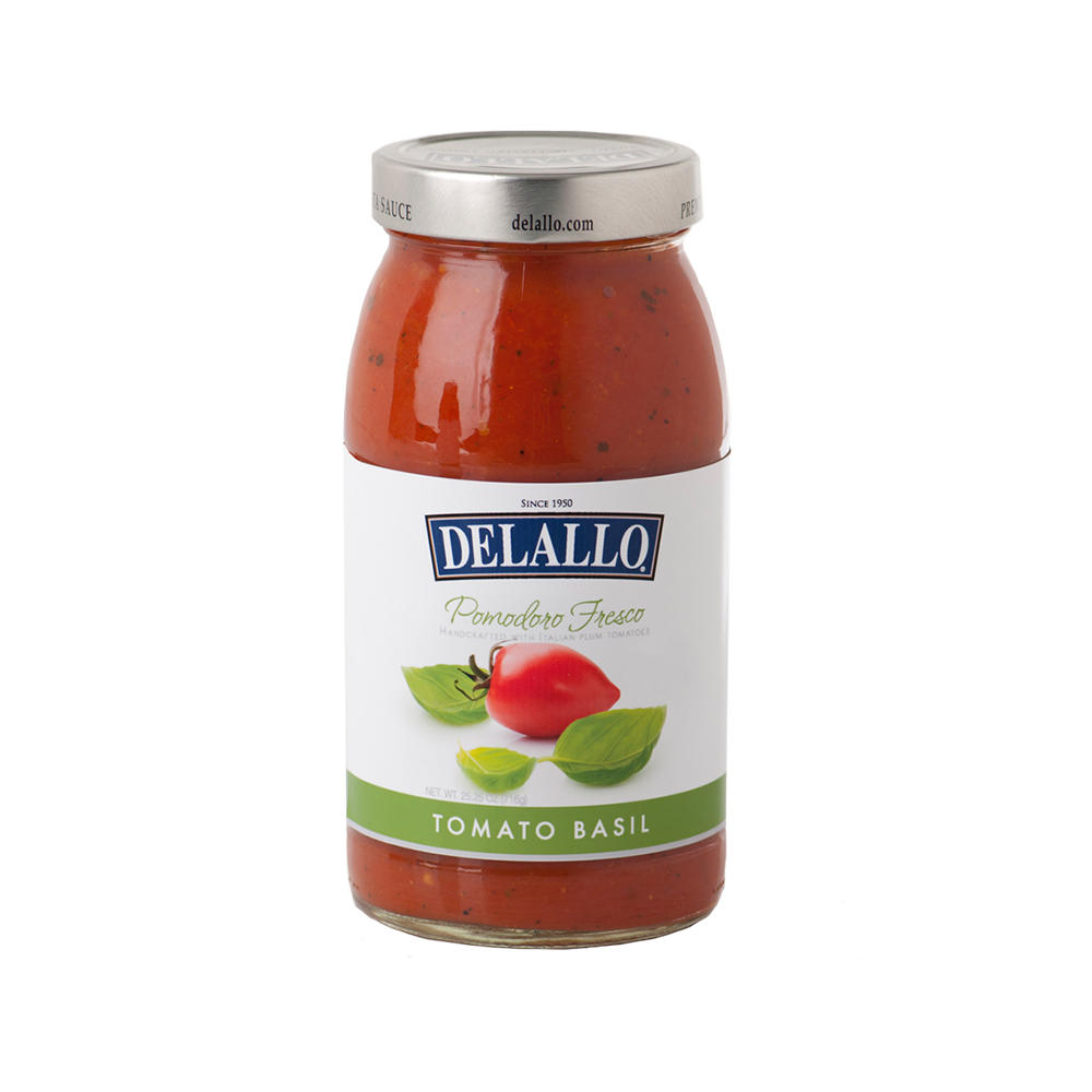 DeLallo Pomodoro Fresco Tomato Basil Sauce, 25.25 oz