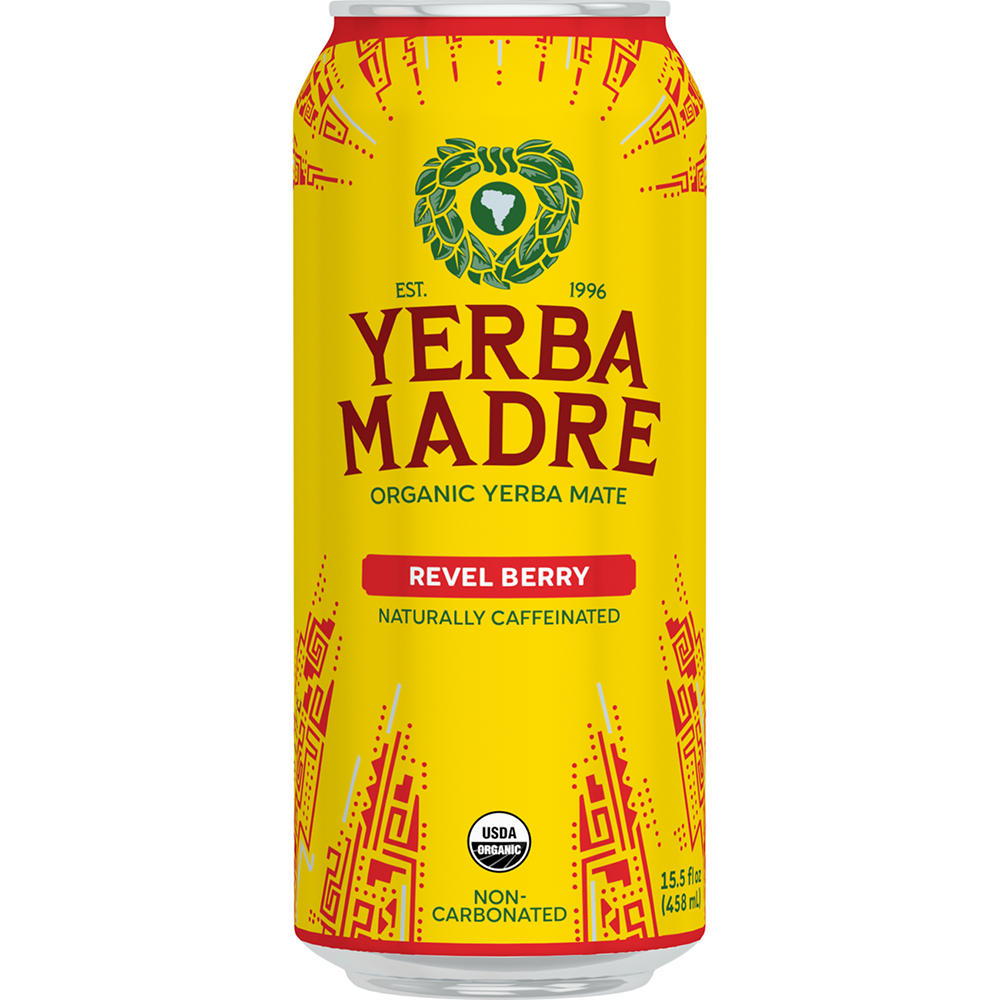 Yerba Madre Organic Yerba Mate - Revel Berry, 15.5 oz