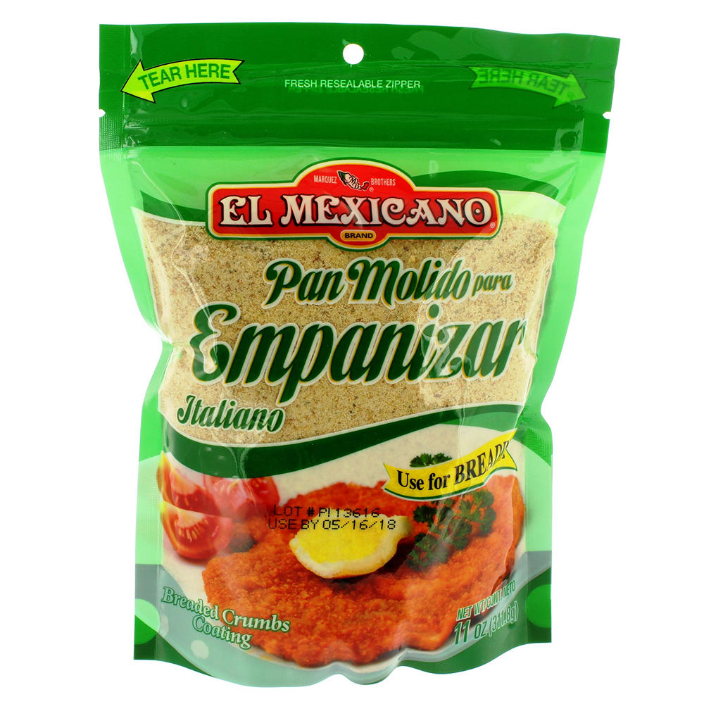 El Mexicano Pan Molido Empanizar Italiano, 11 oz