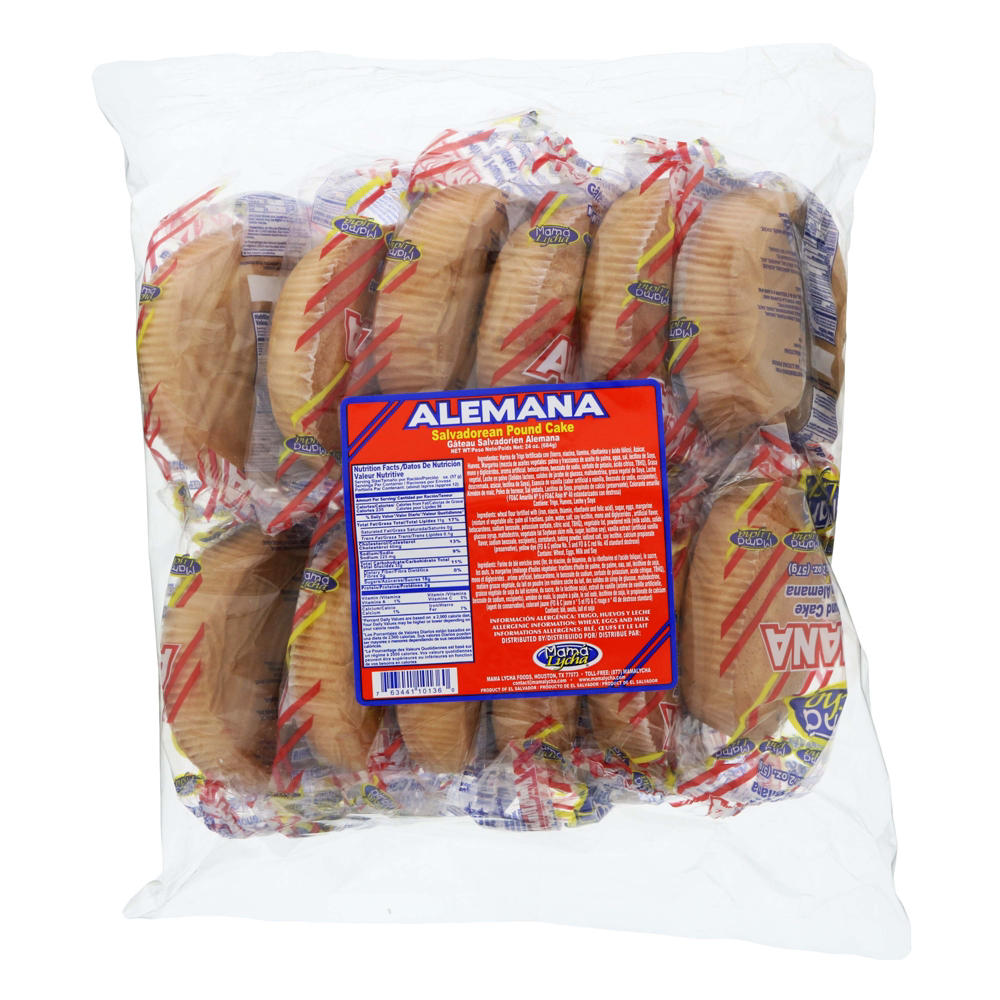 Mama Lycha Salvadorean Pound Cake, 12 ct