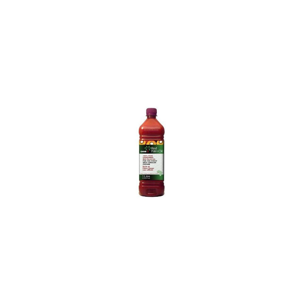 Omni Pure Unrefined Red Palm Oil, 1 L