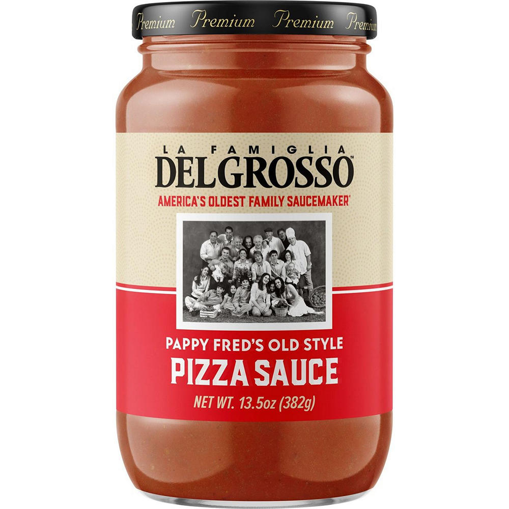 DelGrosso Pappy Fred's Old Style Pizza Sauce, 13.5 oz