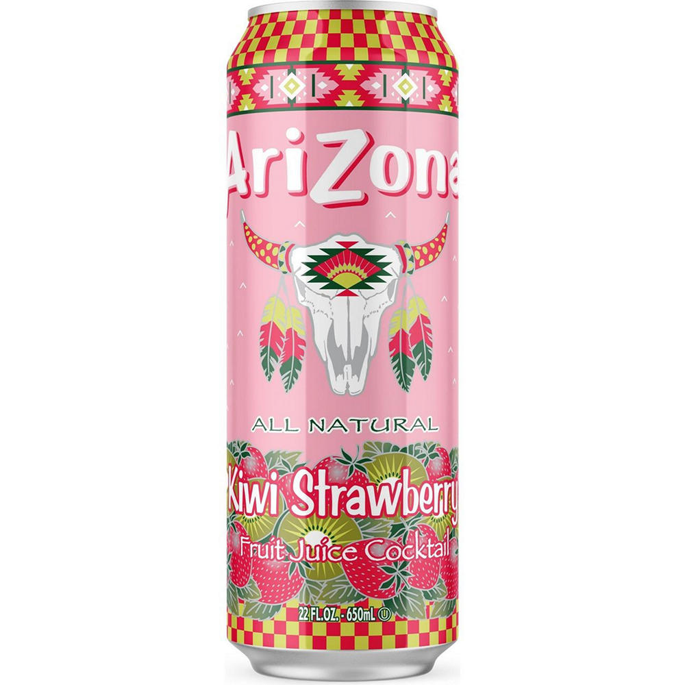 AriZona Kiwi Strawberry Fruit Drink, 22 oz