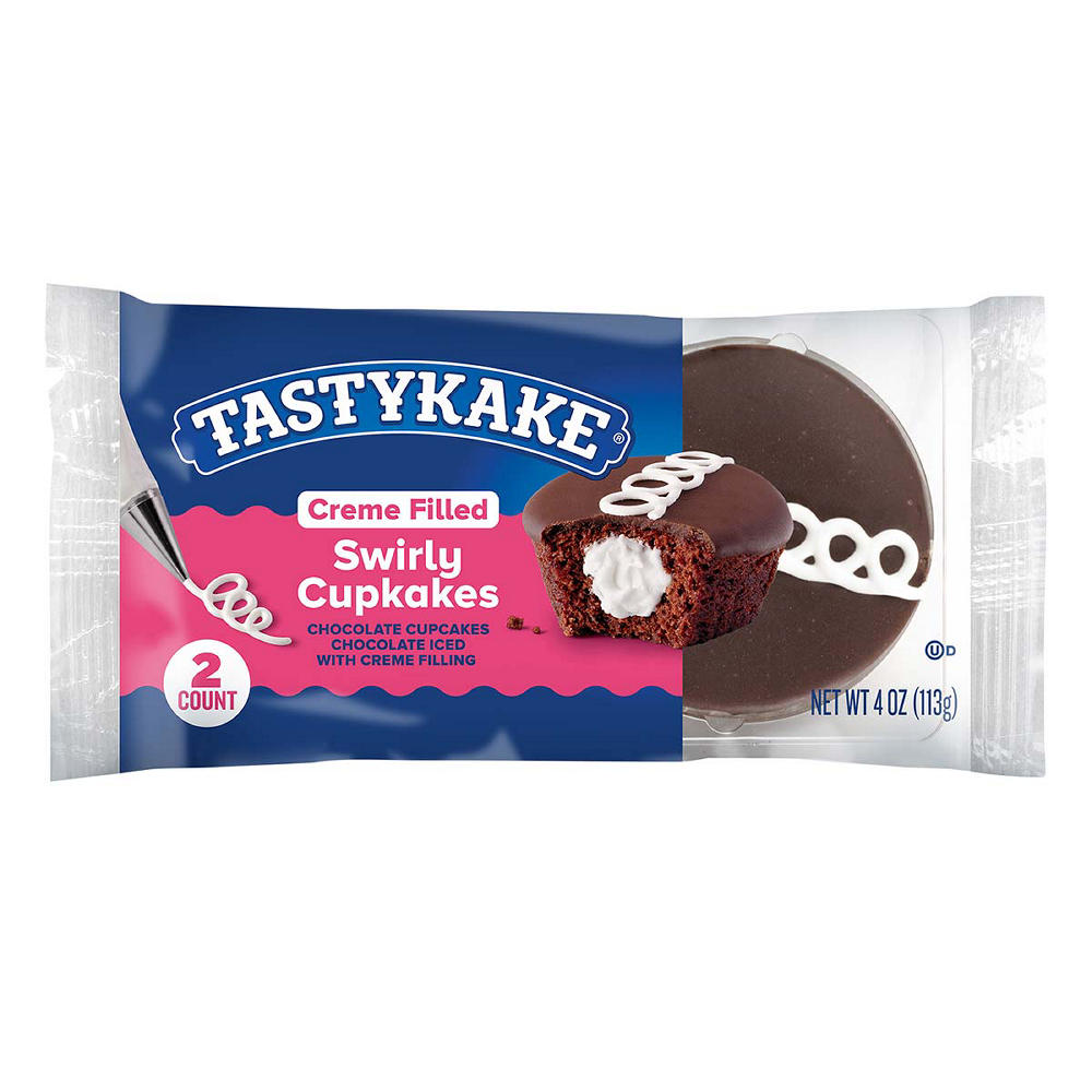 Tastykake Swirly Cupcakes, 2 ct