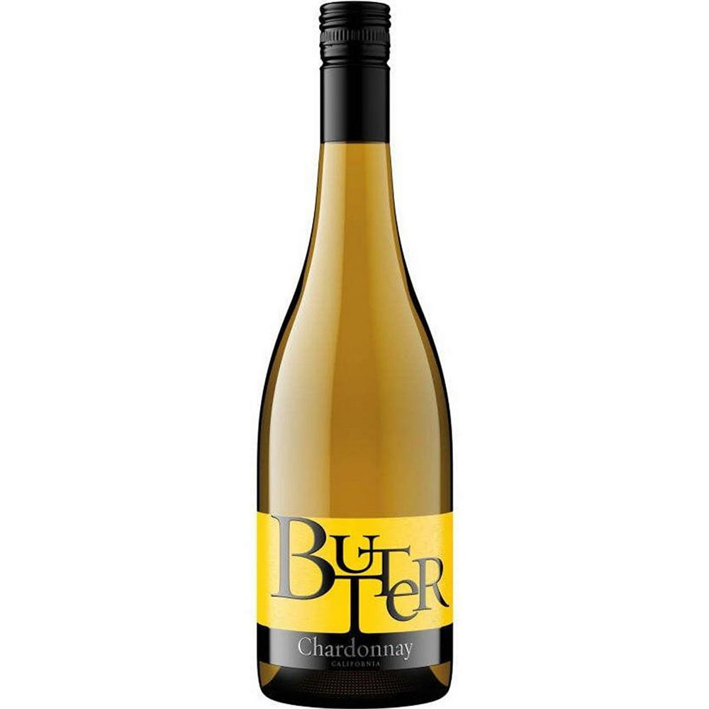Butter Chardonnay California White Wine, 750 mL