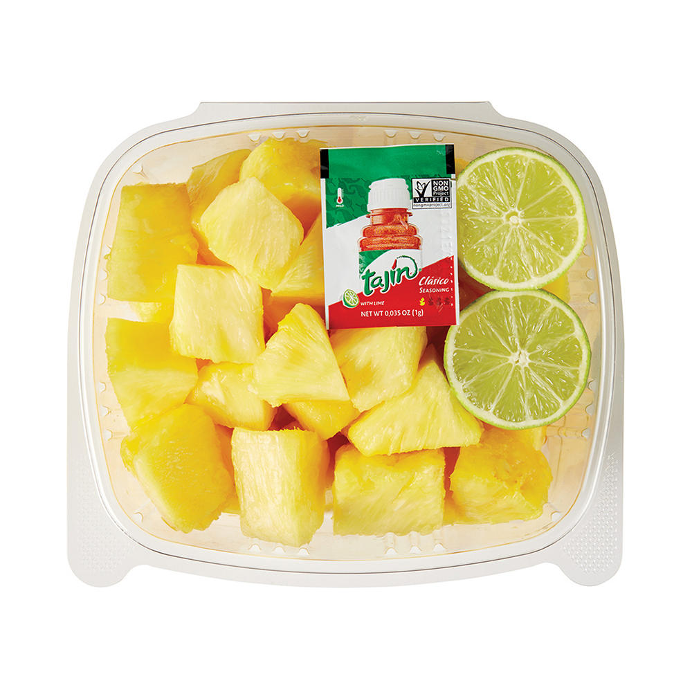 Fresh Cut Pineapple with Lime & Tajín - Large, Avg. 1.4 lbs