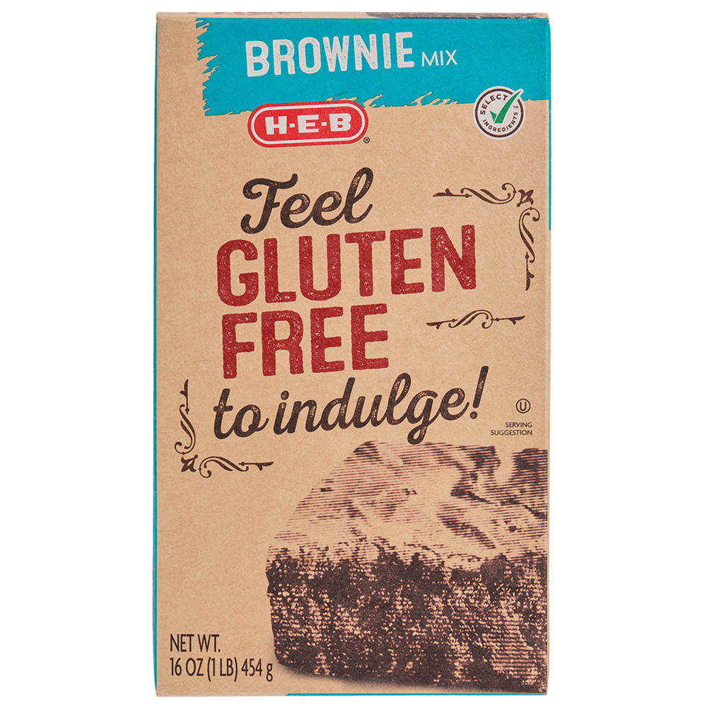 H-E-B Gluten Free Brownie Mix, 16 oz