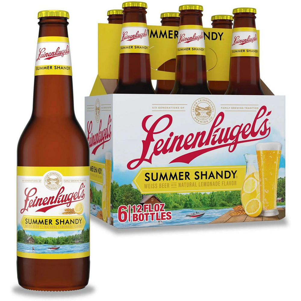 Leinenkugel's Summer Shandy Seasonal Craft Beer 6 pk Bottles, 12 oz