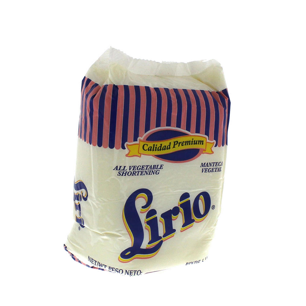 Calidad Premium Lirio All Vegetable Shortening Manteca Vegetal, 2.2 lb